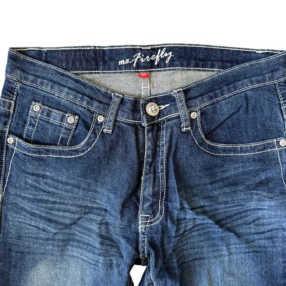 Ms. Firefly Embellished Boot Cut Jeans Women's Size 8 - Picture 5 of 5